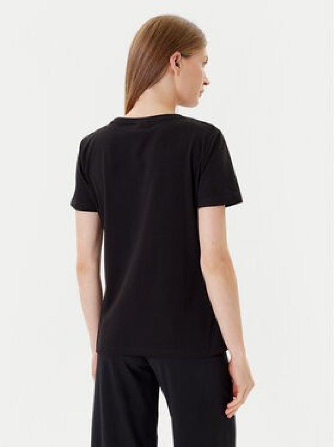 Guess T-Shirt V5YI12 J1314 Czarny Regular Fit