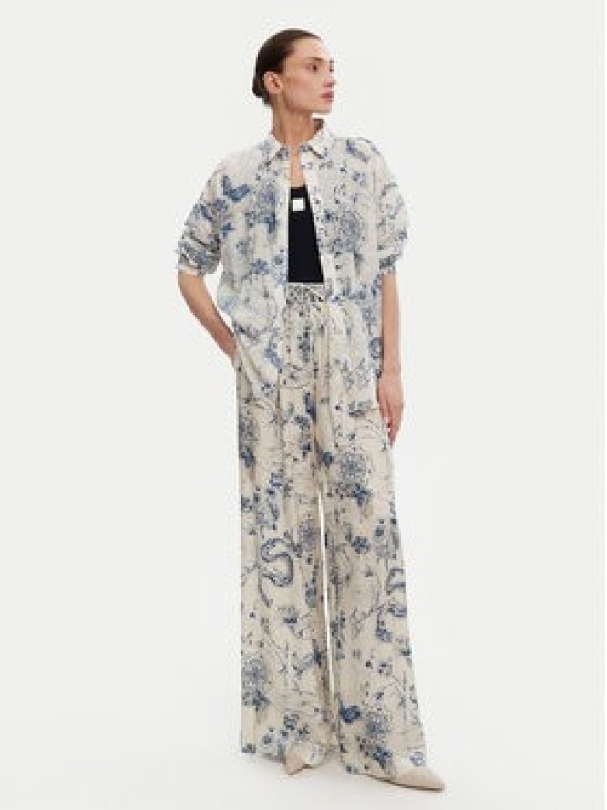 Fracomina Koszula FJ25ST6002W621N4 Niebieski Relaxed Fit