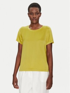 ViCOLO Bluzka TD0007 Zielony Relaxed Fit