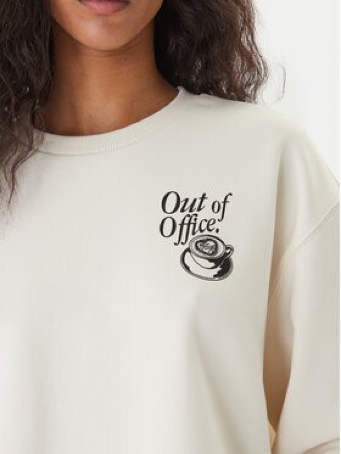 HUGO Bluza Classic 50560782 Beżowy Relaxed Fit