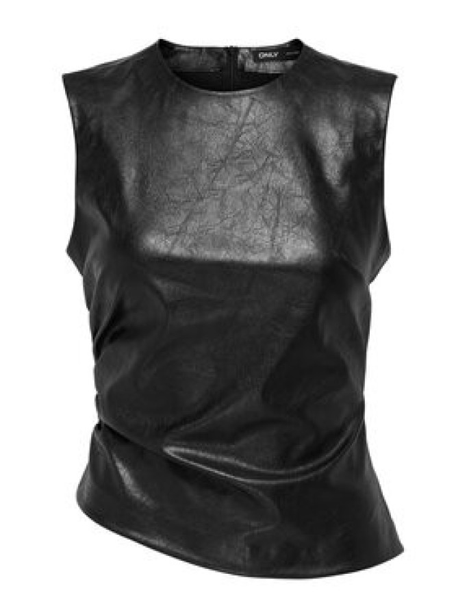 ONLY Bluzka Mone 15360230 Czarny Slim Fit