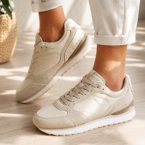 Złote sneakersy damskie McArthur Ma2512w