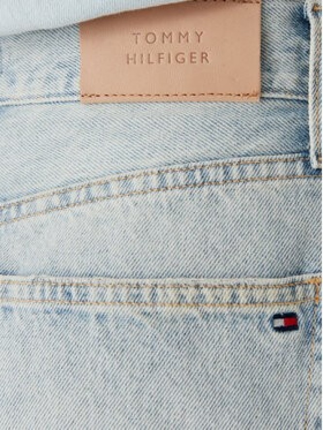 Tommy Hilfiger Szorty jeansowe WW0WW49578 Niebieski Wide Fit