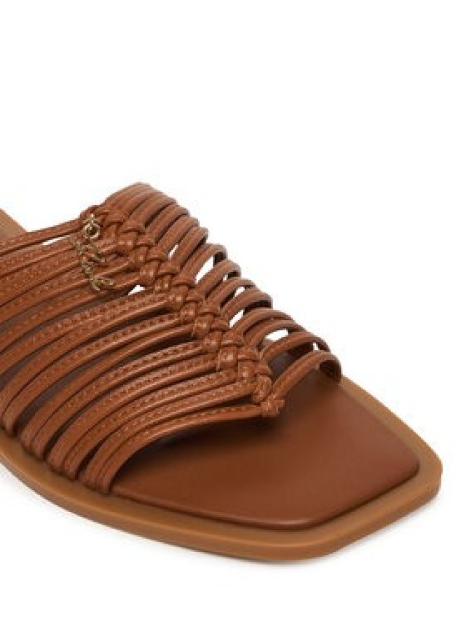 KARL LAGERFELD Klapki KL85426 Brązowy