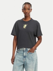 HUGO T-Shirt Vintage Tee 24 50561264 Czarny Regular Fit