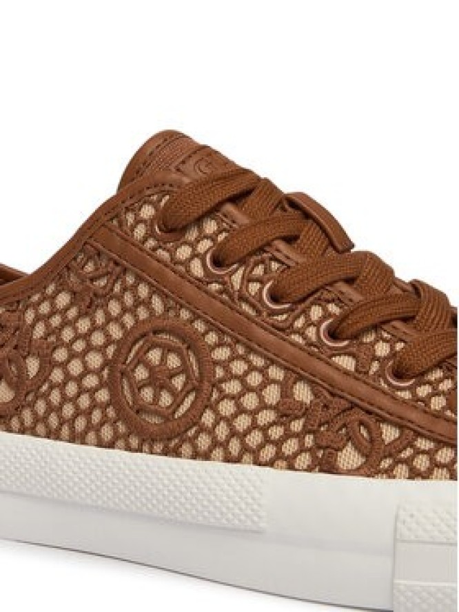 Guess Trampki FLJCR2 FAP12 Brązowy jasny