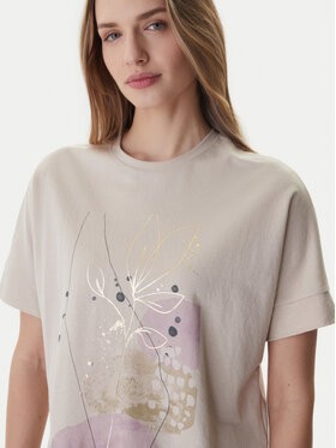 ONLY T-Shirt Jany 15356044 Szary Regular Fit