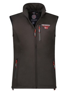Geographical Norway Kamizelka softshellowa "Vacer" w kolorze czarnym rozmiar: M