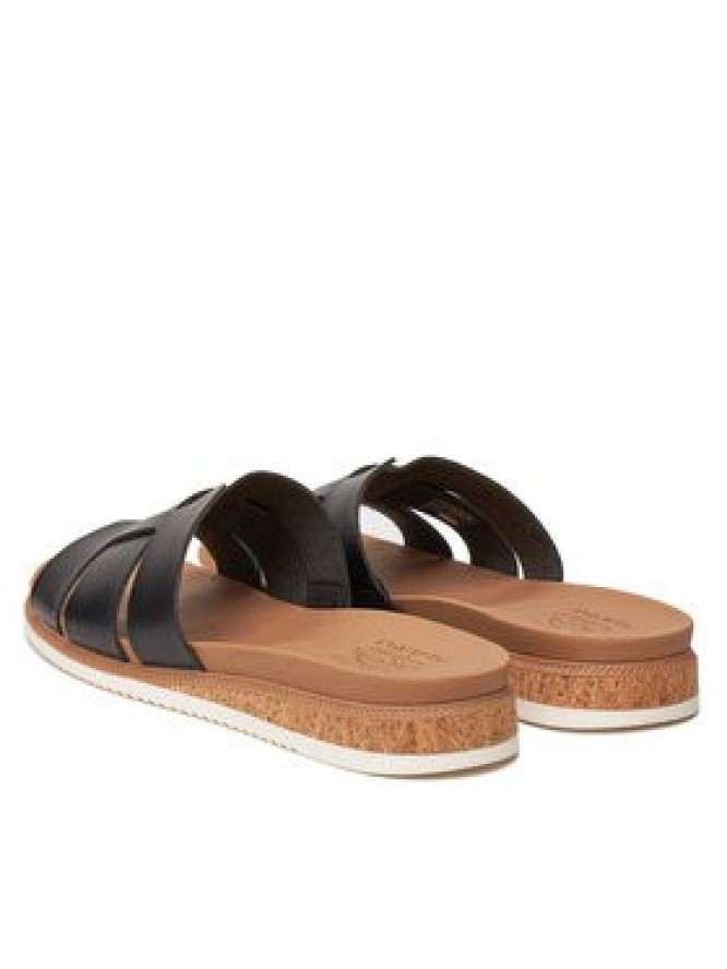 Skechers Klapki BOBS Desert Kiss Low-Peak Look 114707/BLK Czarny