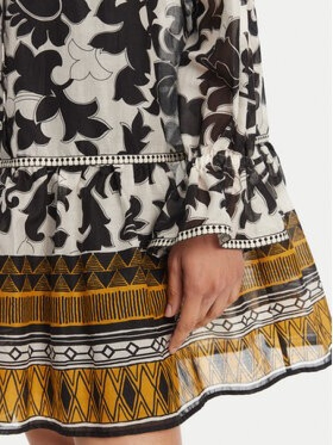 Devotion TWINS Sukienka letnia Genesis 025.305G Czarny Loose Fit