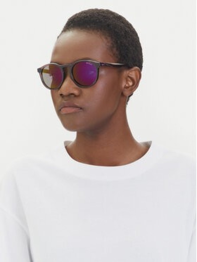 Nike Okulary przeciwsłoneczne Swerve P FD1850 291 Brązowy