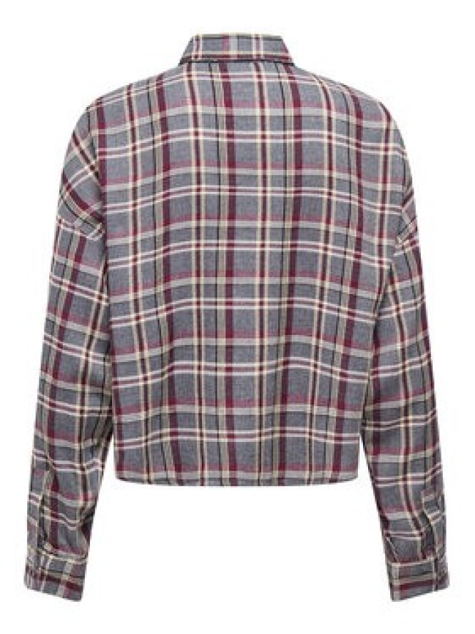 ONLY Koszula Riley 15351443 Szary Regular Fit