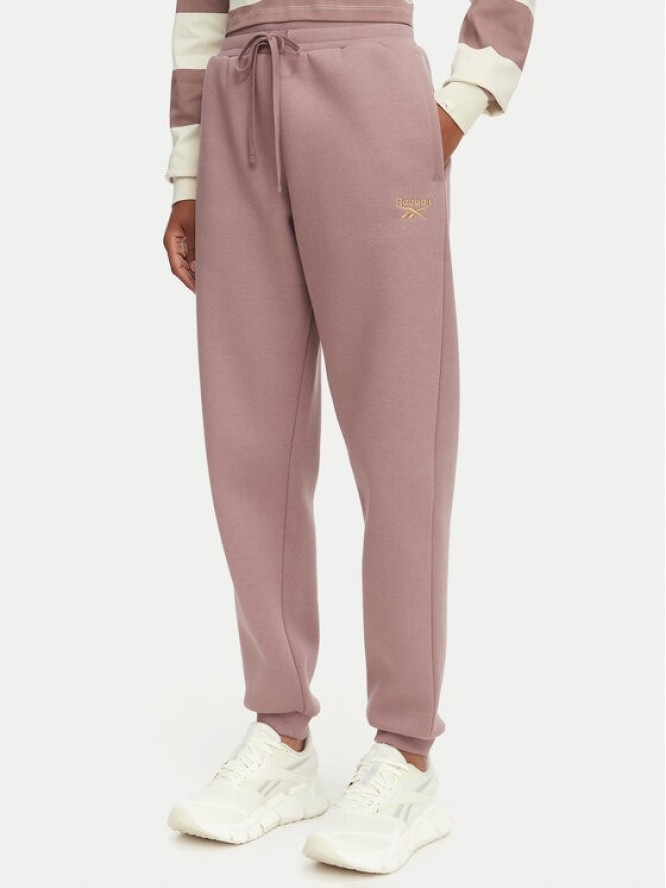 Reebok Spodnie dresowe Zana RK25690CC Brązowy Regular Fit