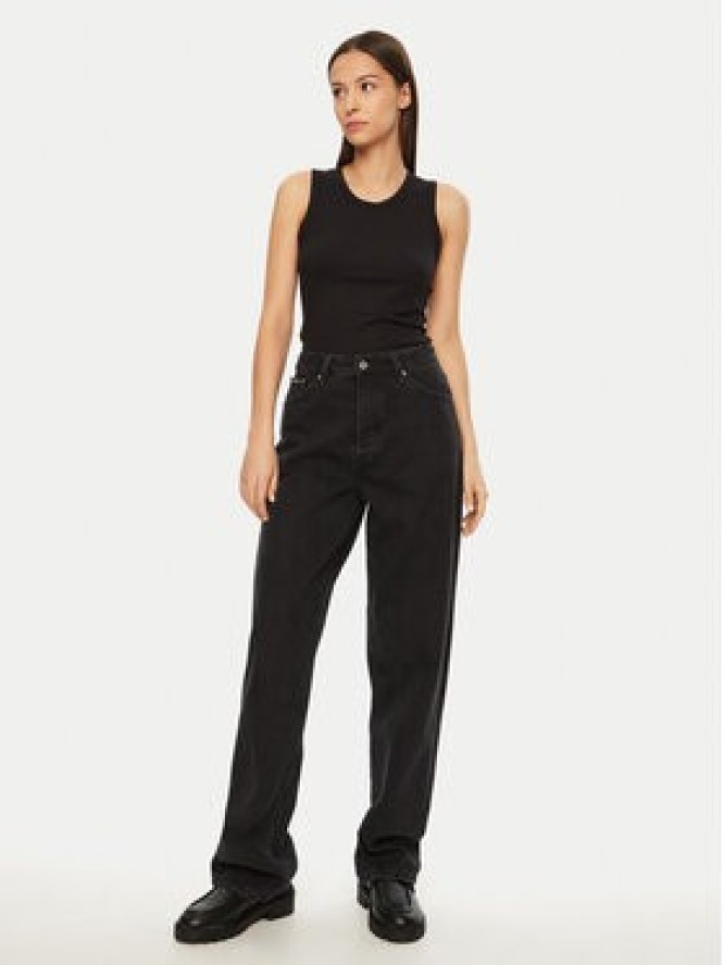 Calvin Klein Top K20K208054 Czarny Slim Fit