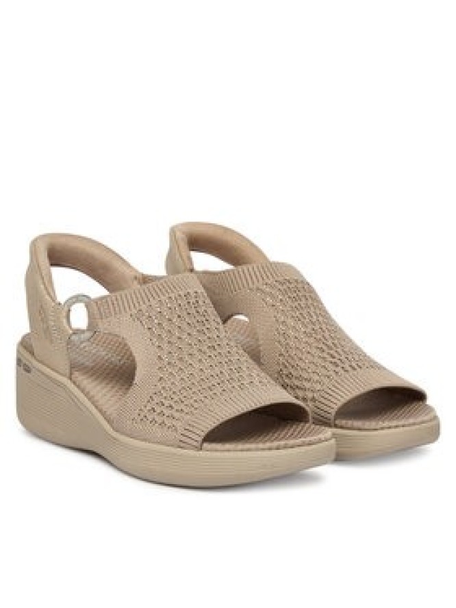 Skechers Sandały Martha Stewart: Pier-Lite - Park Path 188001/TPE Beżowy