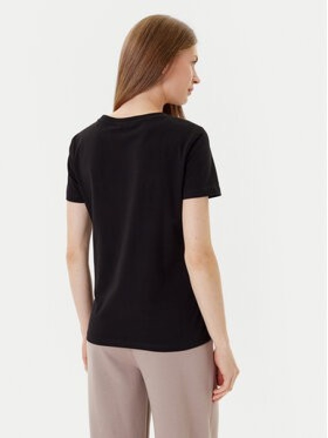 Guess T-Shirt V5YI08 J1314 Czarny Regular Fit