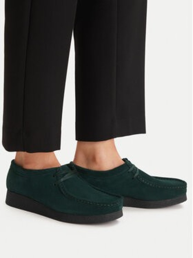 Clarks Półbuty WallabeeEVOSh 26184613 Zielony