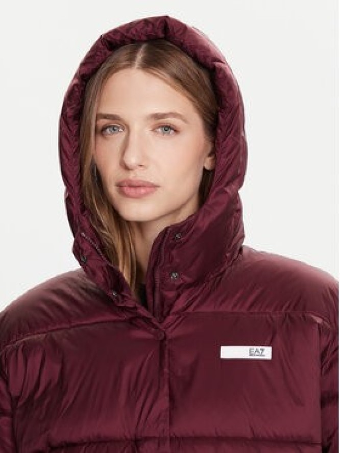 EA7 Emporio Armani Kurtka zimowa 7W000681 AF16413 M5064 Bordowy Relaxed Fit