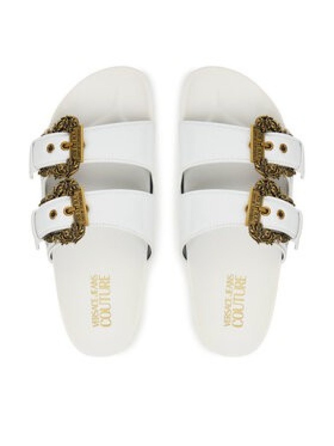 Versace Jeans Couture Klapki 80VA3SM1 ZS190 3 Biały