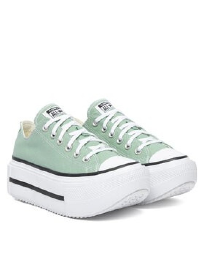Converse Trampki Ctas Lift Double Stack A18862C Zielony