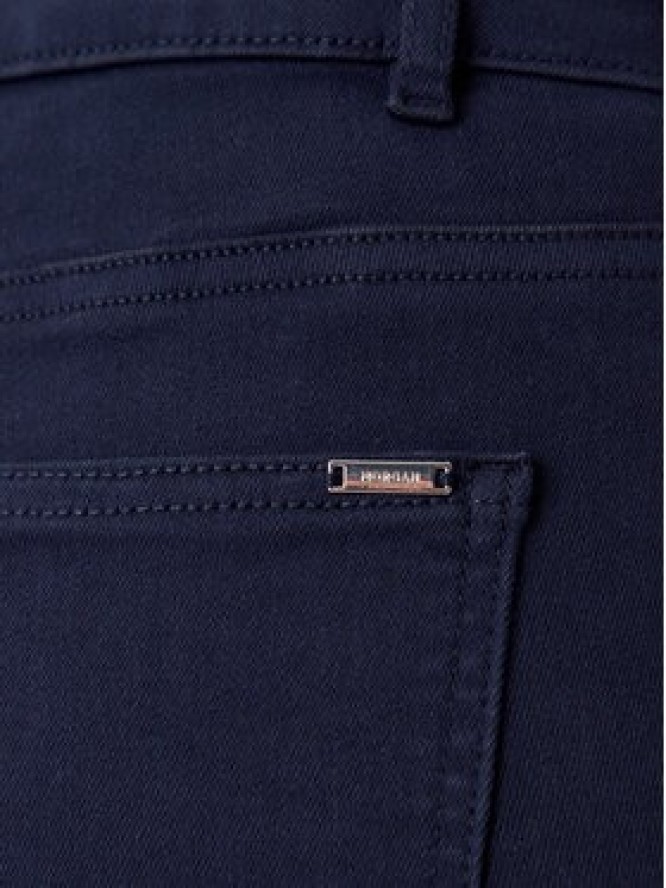 Morgan Jeansy 231-PRETTY Granatowy Slim Fit