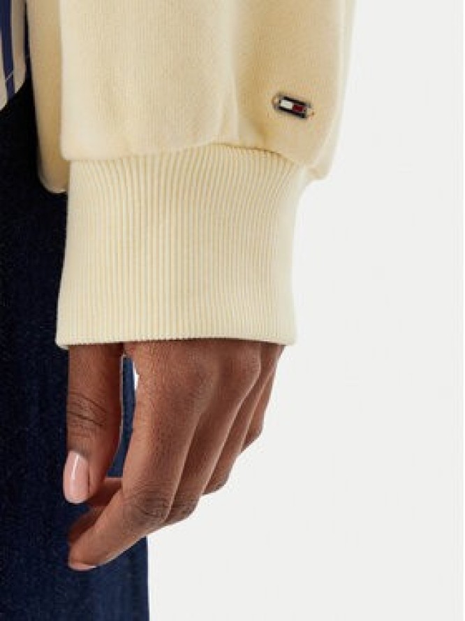 Tommy Hilfiger Bluza Crest Embroidery WW0WW48733 Beżowy Relaxed Fit
