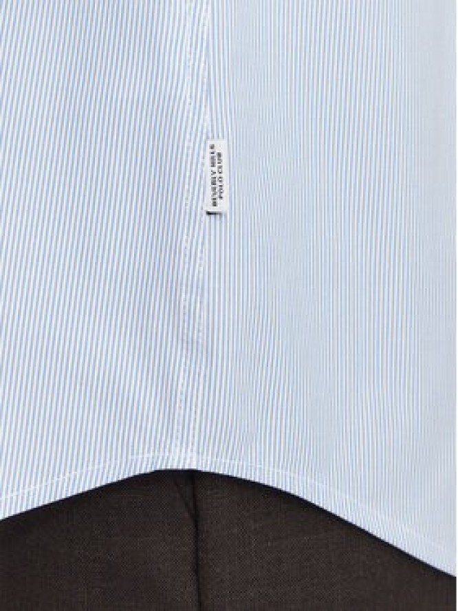 Beverly Hills Polo Club Koszula P-SS26W-SH000536 Niebieski Regular Fit