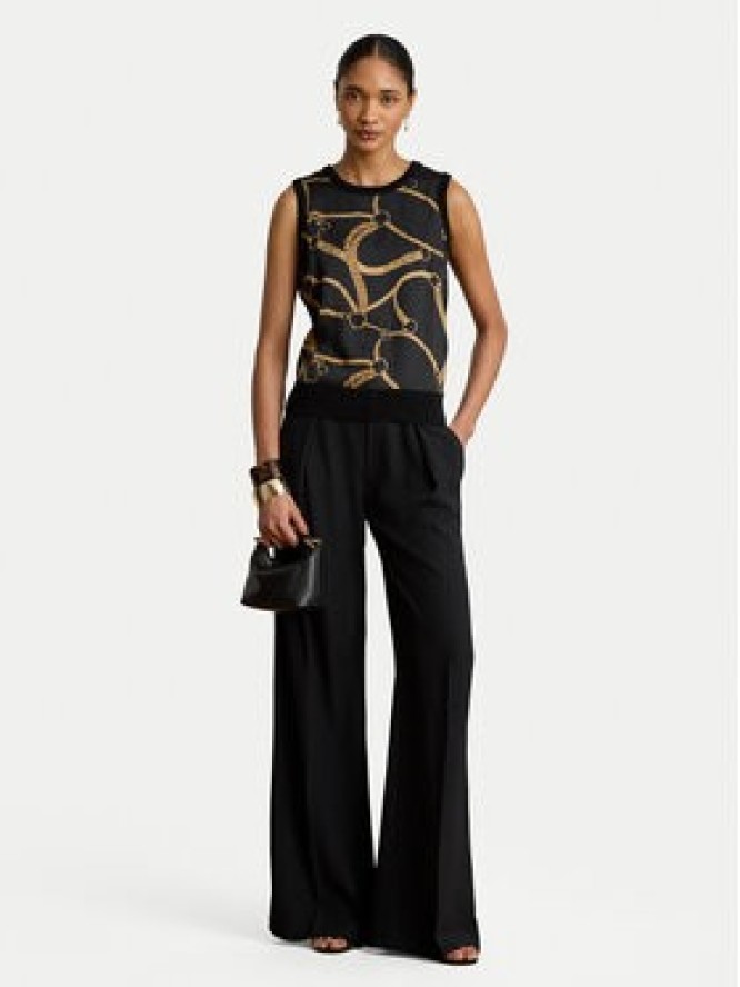LAUREN RALPH LAUREN Bluzka 200P13976001 Czarny Regular Fit