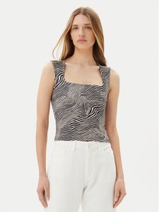 Vero Moda Top Million 10312751 Beżowy Slim Fit