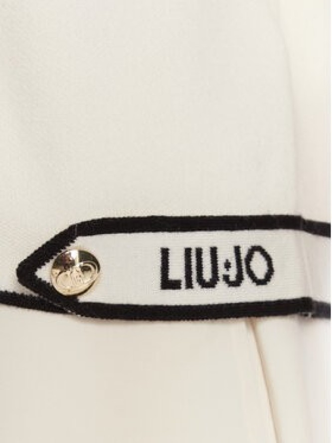 Liu Jo Sport Kardigan TF5250 MS59L Écru Regular Fit