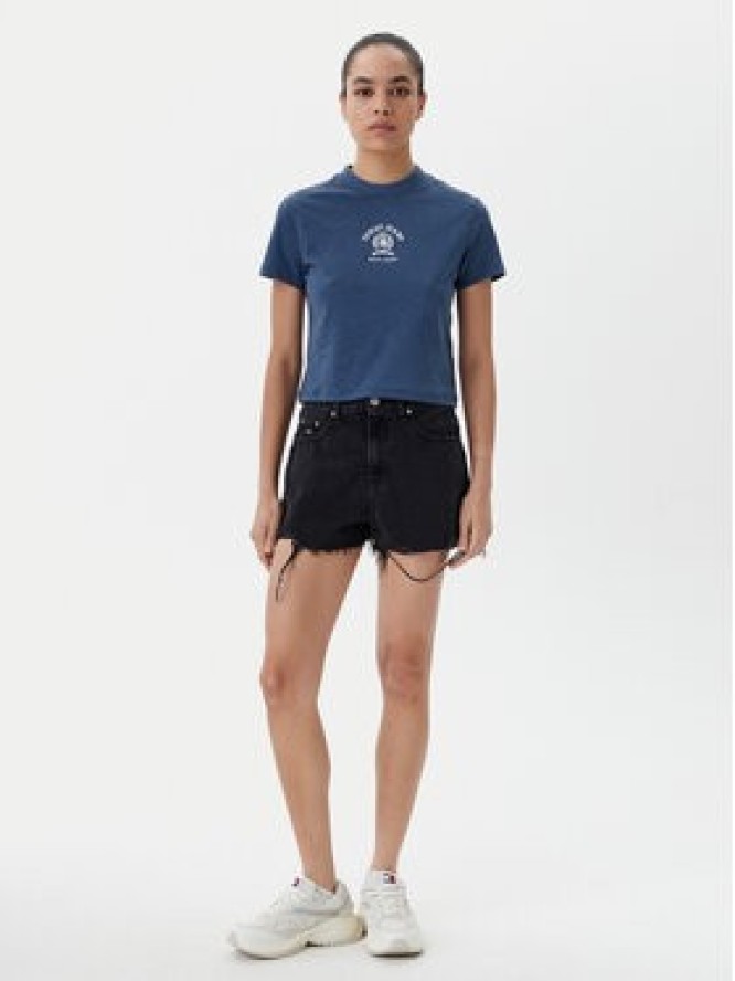 Tommy Jeans Szorty jeansowe DW0DW20097 Czarny Regular Fit