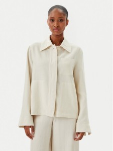 Marc O'Polo Koszula 503 0066 74035 Beżowy Regular Fit