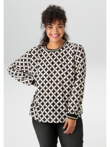 Aniston Bluzka w kolorze czarno-białym rozmiar: 50
