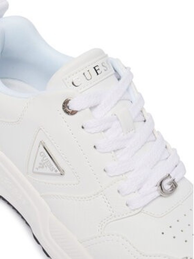Guess Sneakersy FLFHEL ELE12 Biały