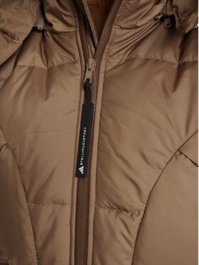 adidas by Stella McCartney Kurtka zimowa JM3652 Beżowy Loose Fit