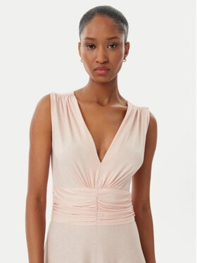 Rinascimento Sukienka wieczorowa CFC0122393003 Różowy Regular Fit