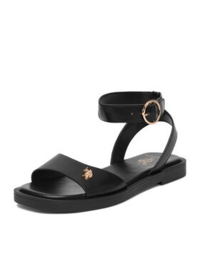 U.S. Polo Assn. Sandały EO-MARINA001W/6Y1 Czarny