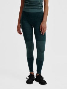 Damskie legginsy bezszwowe z wysokim stanem Hummel Clea