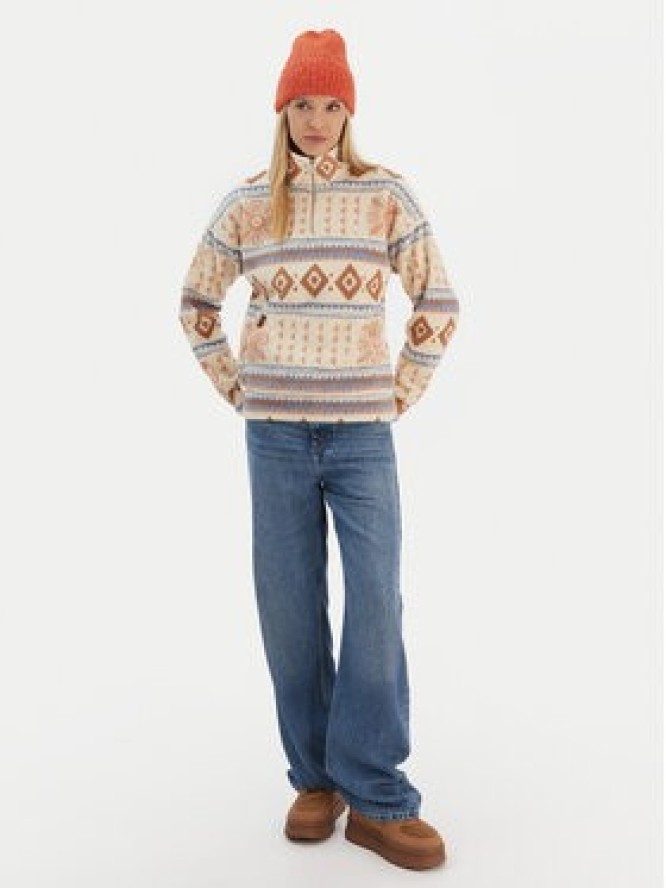 Roxy Polar Live Out Loud ERJPF03169 Beżowy Relaxed Fit