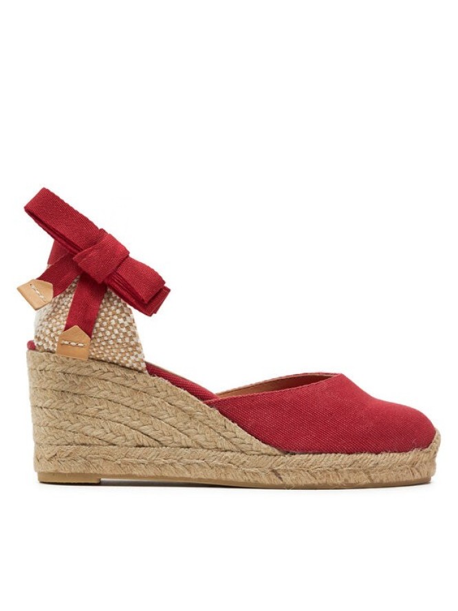 Castañer Espadryle Carina/6/002 021644 Czerwony