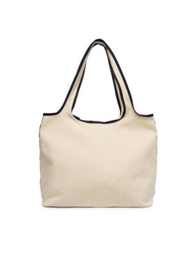 Tommy Hilfiger Torebka Th Summer Tote Canvas AW0AW18398 Biały