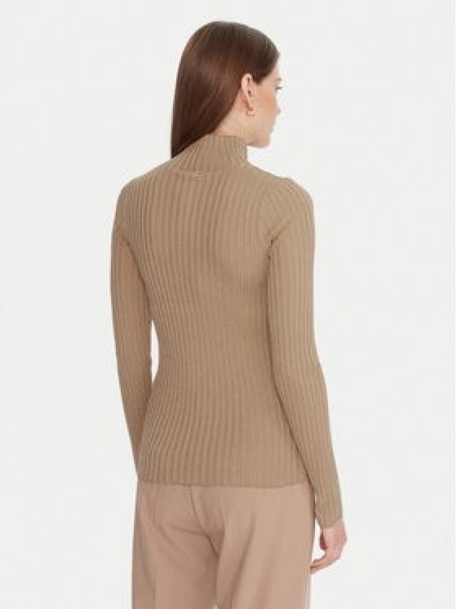 Liu Jo Sweter MF5389 MS46J Beżowy Slim Fit
