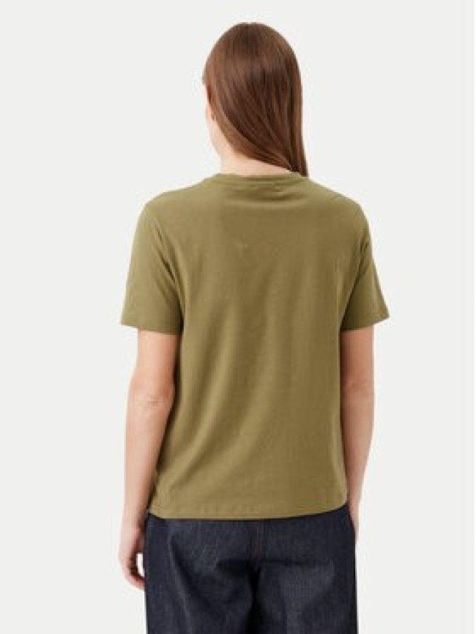 Vila T-Shirt Sybilla 14103247 Zielony Regular Fit