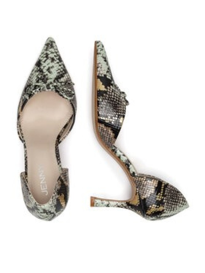 JENNY Szpilki S4S9675926 Turkusowy