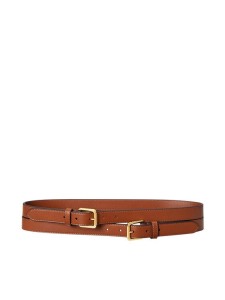 LAUREN RALPH LAUREN Pasek 412936524006 Brązowy