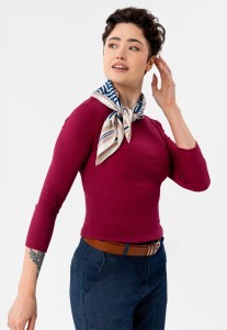 Longsleeve w prążek L-NEVRA