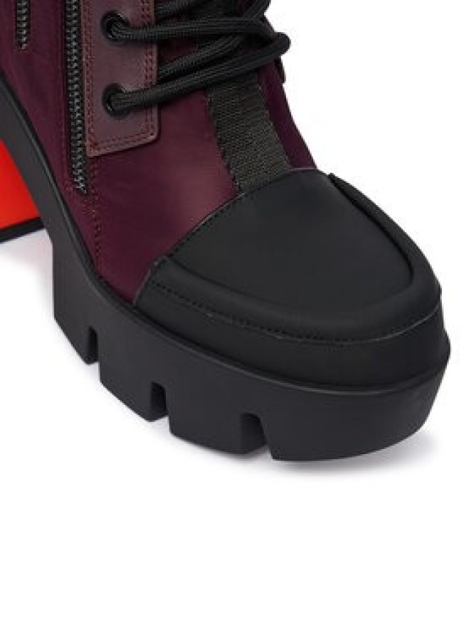 United Nude Botki Grip Cap Mid 11031993201 Bordowy