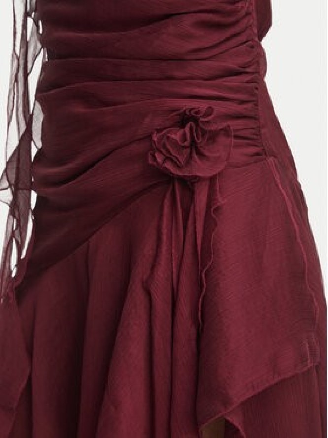 Bardot Sukienka koktajlowa Ivana 59046DB2 Bordowy Regular Fit