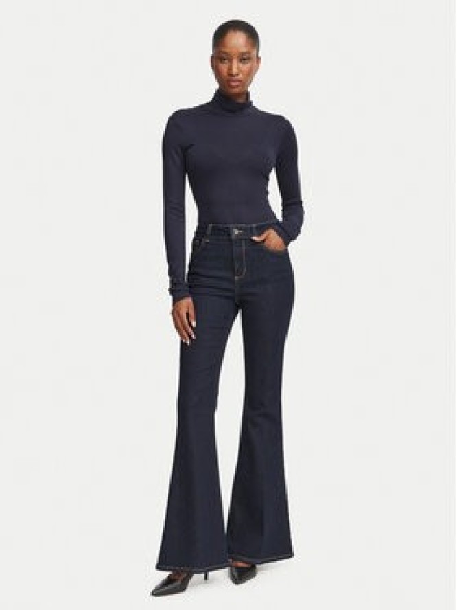 Guess Golf W4BP14 KCGM2 Granatowy Slim Fit