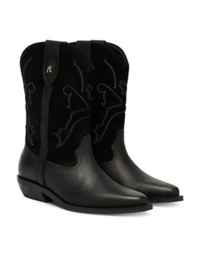 REPLAY Kowbojki GWN99.000.C0005L Czarny